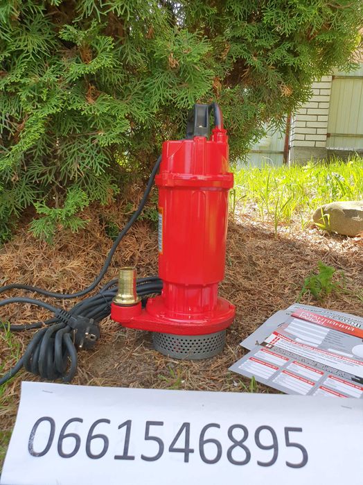 Насос 1,5 kW Фекальний Дренажний для каналізації вигрібних ям септика