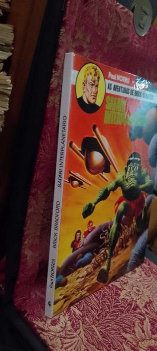 BD Safari Interplanetário "Paul Norris" As Aventuras de Brick Bradford