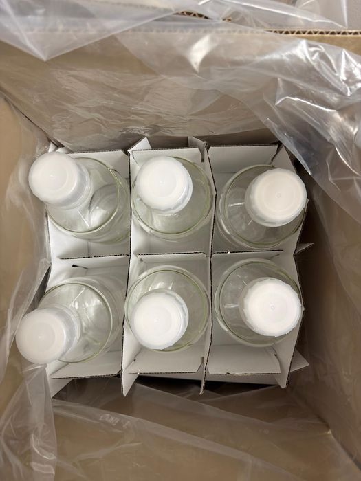 Butelka szklana 1l , 10 sztuk