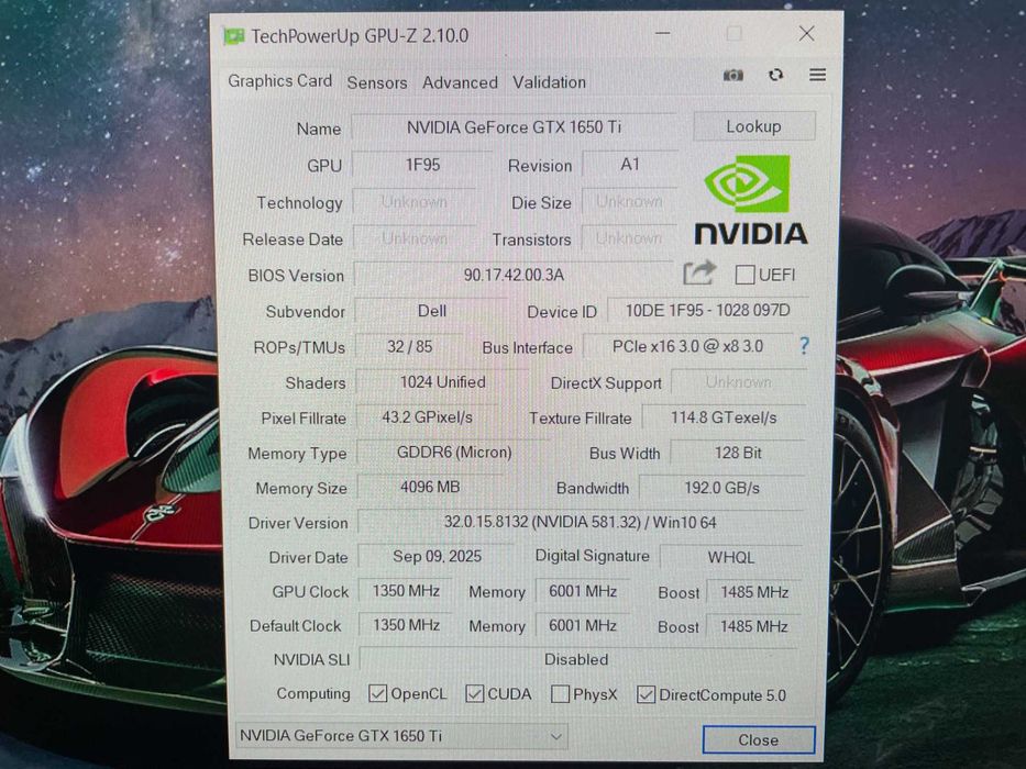 Ігровий VIP Dell XPS 9500 [i7 10H 12 ЯДЕР] NVIDIA 4 GB IPS R16 SSD на Куліша 22