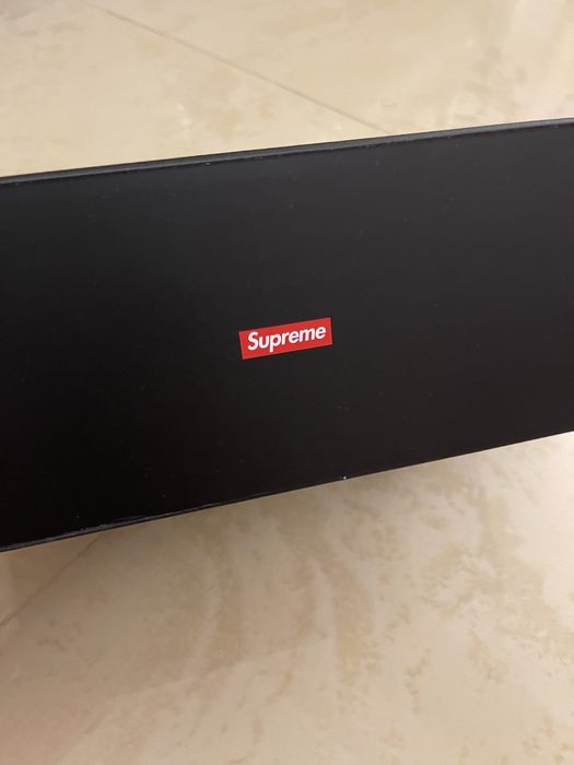 Кроссовки Supreme Nike Air Force 1 Low Box Logo Black Оригинал