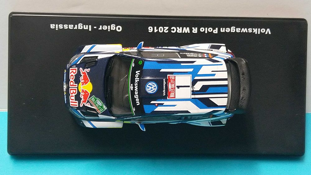 Volkswagen Polo R WRC #1: Winner Wales Rally GB 2016 - Salvat/IXO 1/43