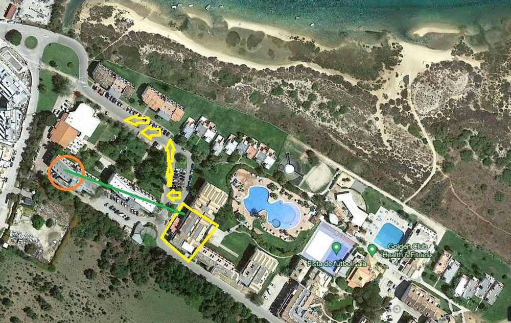 Apartamento T1 - até 4 PAX - Golden Club Cabanas, Algarve