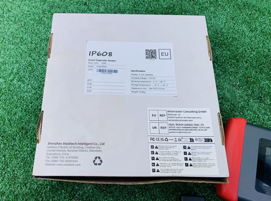 Tester komputer diagnostyczny OBD XTOOL IP608