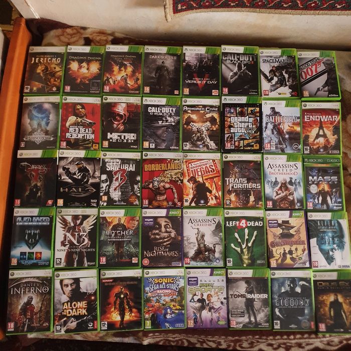 Игры для xbox 360, диски для приставки xbox