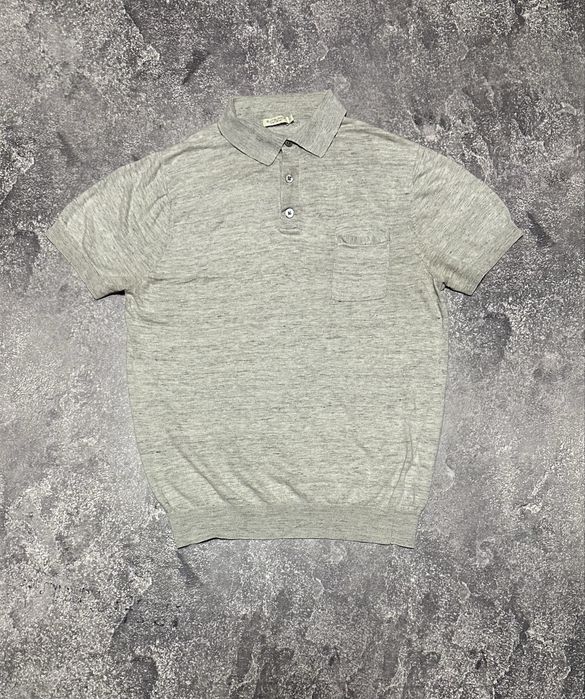 Лляне поло Suitsupply, оригінал, L