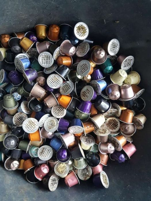 Capsulas usadas nespresso