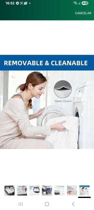 Topper viscoeslatico colchão