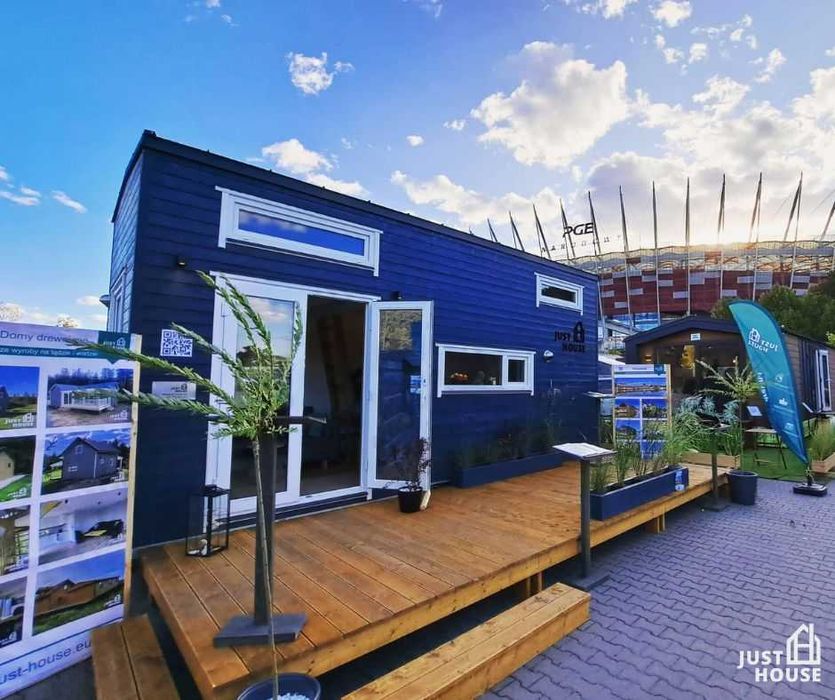 Domek mobilny na kołach,  Tiny House 3,5 tony , bez pozwolenia
