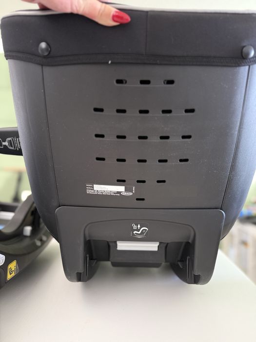 Cadeira auto graco ascent RF (contramarcha) com base isofix regulavel