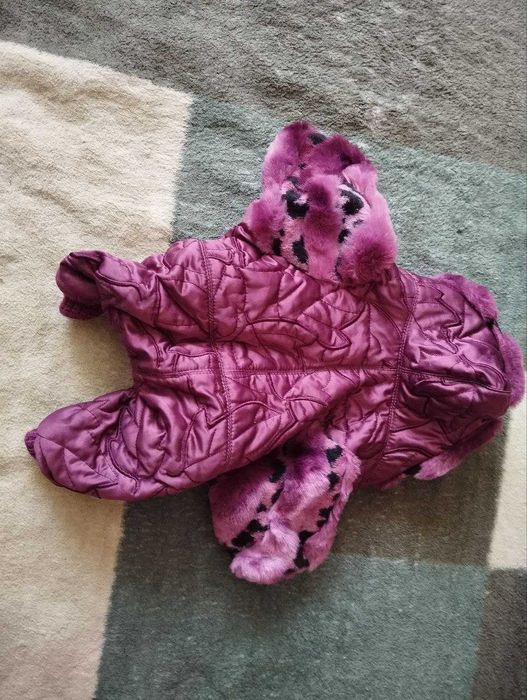 Одежда для собачки Комбинезон теплый зимний Ошейник строгий