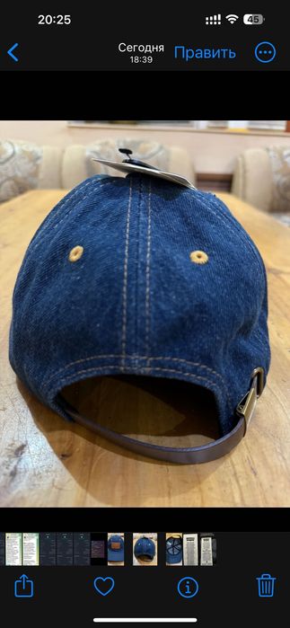 Джинсовая кепка Levi's