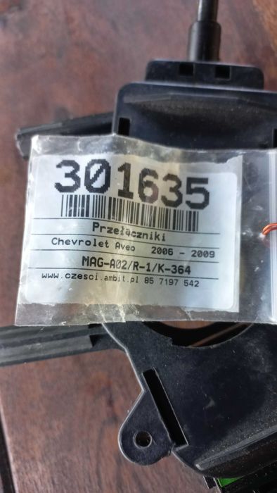 Przełącznik do chevrotet aveo