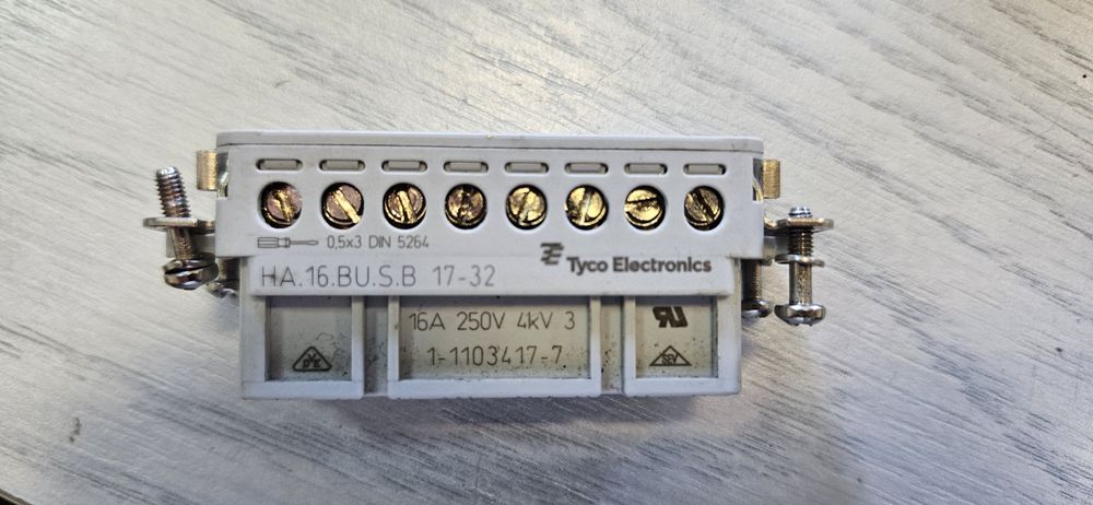 Złącze tyco electronics ha 16 sitsb 1-16