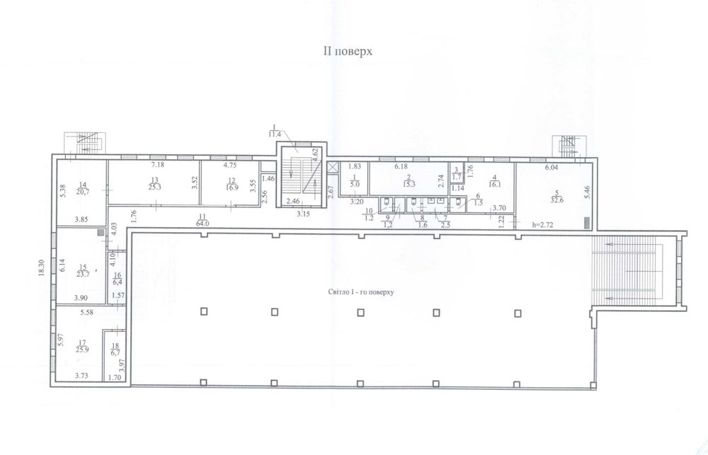 Продаж 3-поверхового торговельного центру 1831 кв.м, м. Апостолове