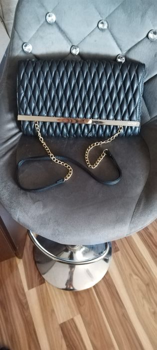 ładna torebka pikowana orsay  łańcuszek