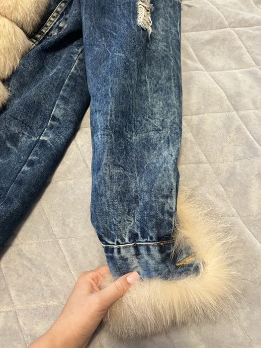 Parka zimowa z naturalnym futrem