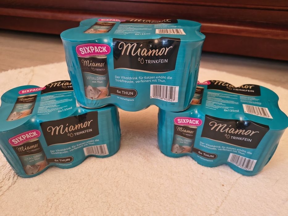Miamor Vitaldrink tuńczyk napój dla kota, 6 x 135 ml