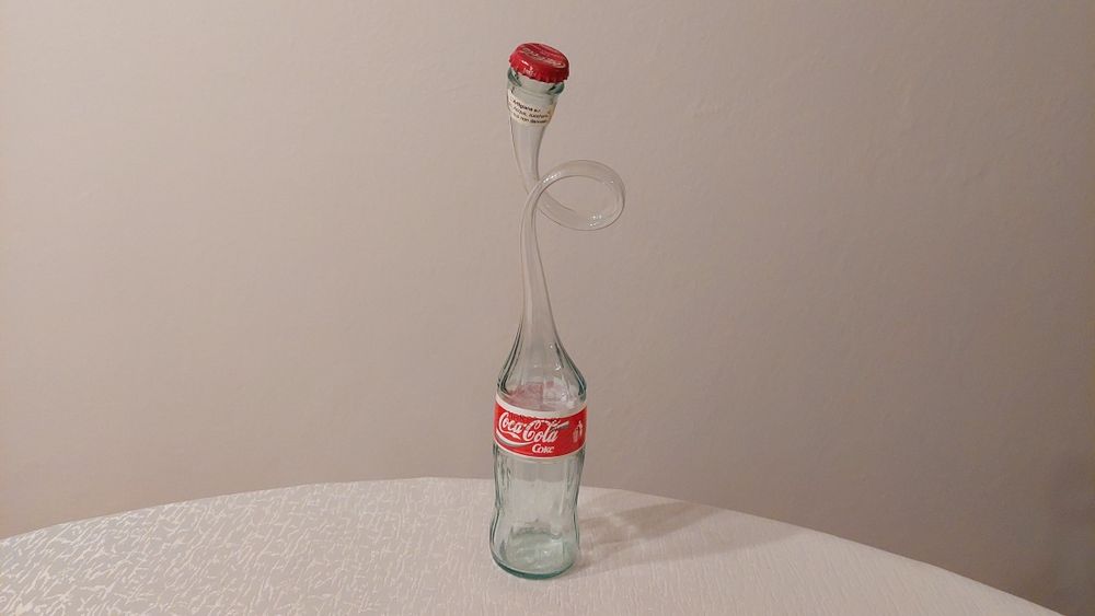 Butelka Zakręcona Coca-Cola Italy