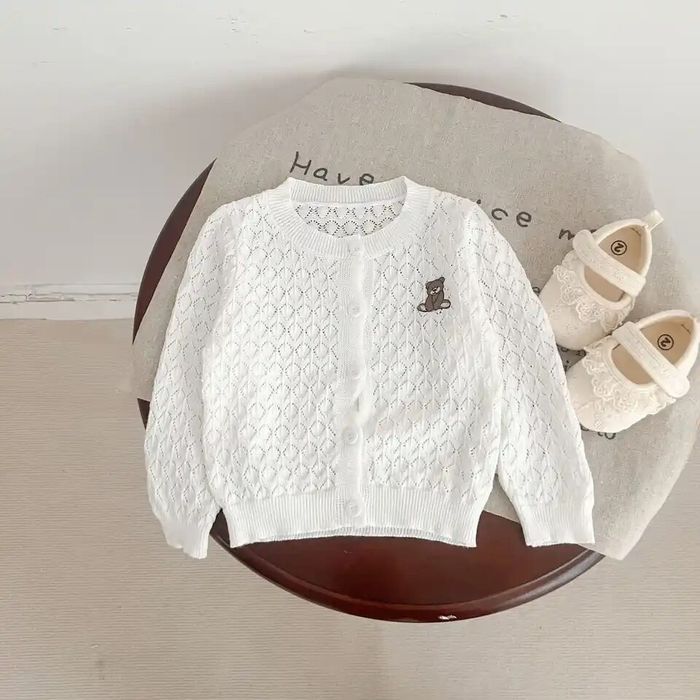 Болеро светр дитячий білий шубка дитяча накидка на плаття светр