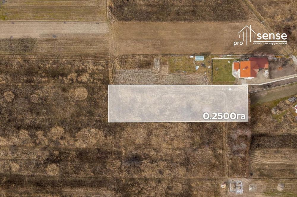 Ділянка 25сот. під будівництво с. Посіч