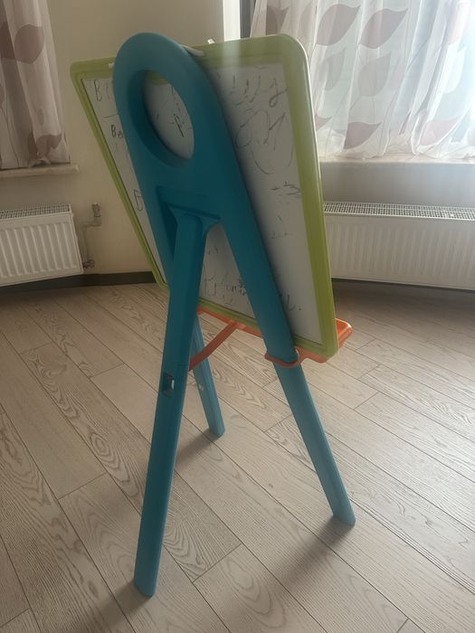 Дитячий двосторонній мольберт (дошка для малювання)