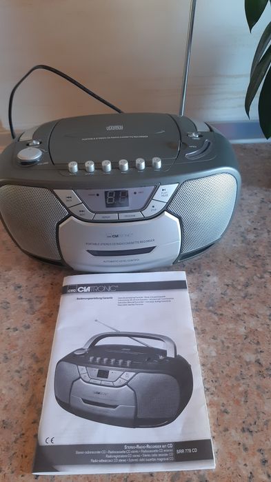 5,50Radiomagnetofon CD Clatronic srr778