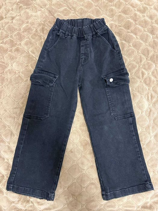 Дитячі чорні джинси