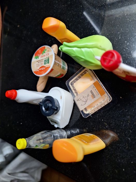 Miniaturas frutas, legumes e outros