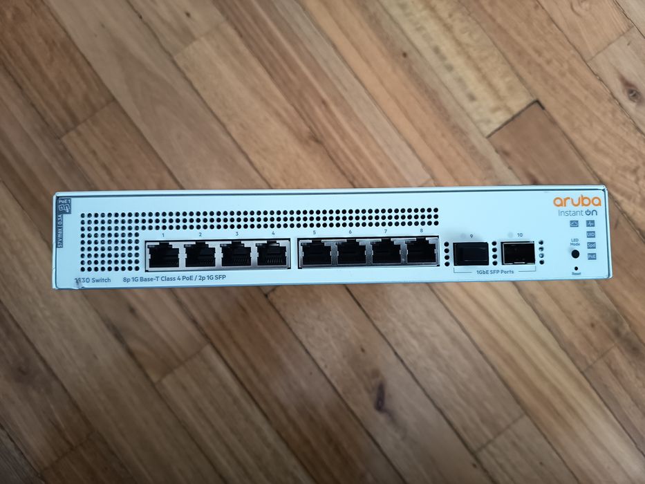 Switch rede Aruba POE