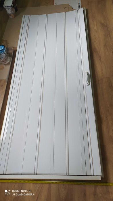 Drzwi harmonijkowe białe