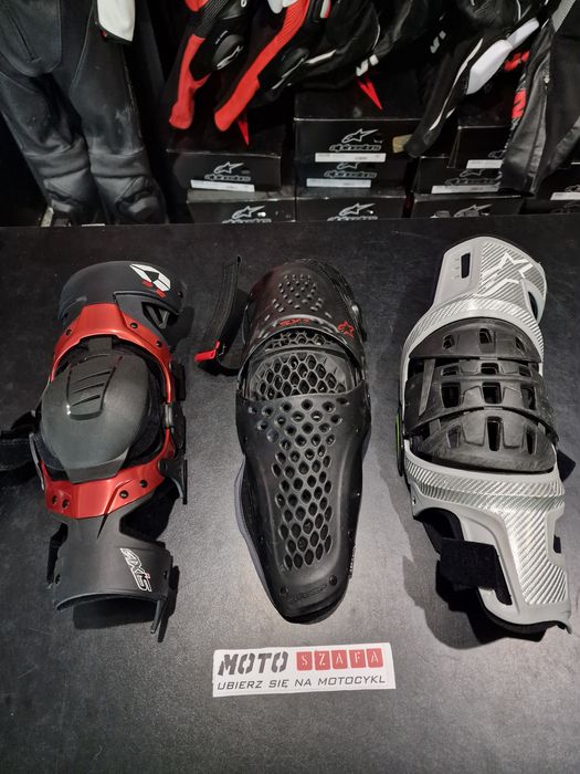 Ortezy MIX! Alpinestars, EVS Axis i inne.