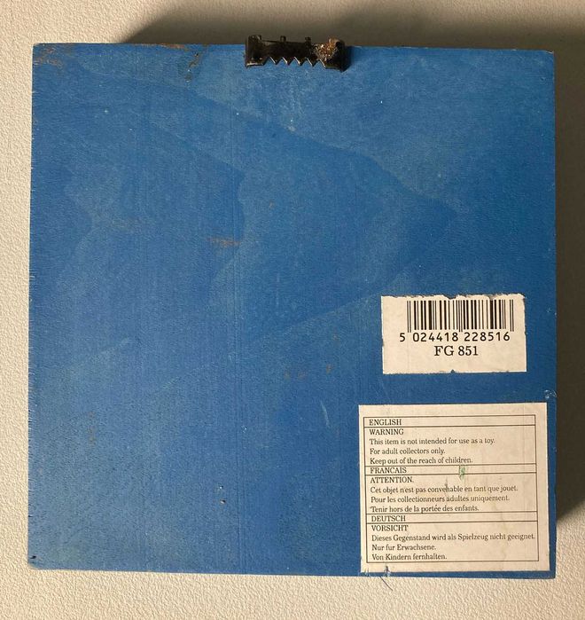 Decoração de Parede ou Prateleira - Golfinho (~14 x 14cm)