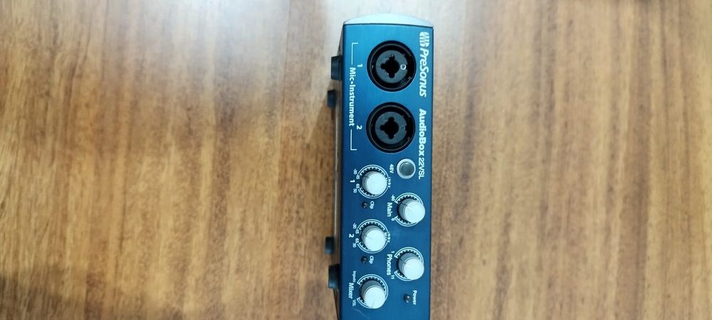 Presonus Audiobox 22VSL interface áudio