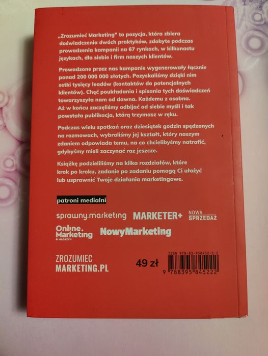 Zrozumieć marketing.  Artur Jabłoński Marek Pisarek