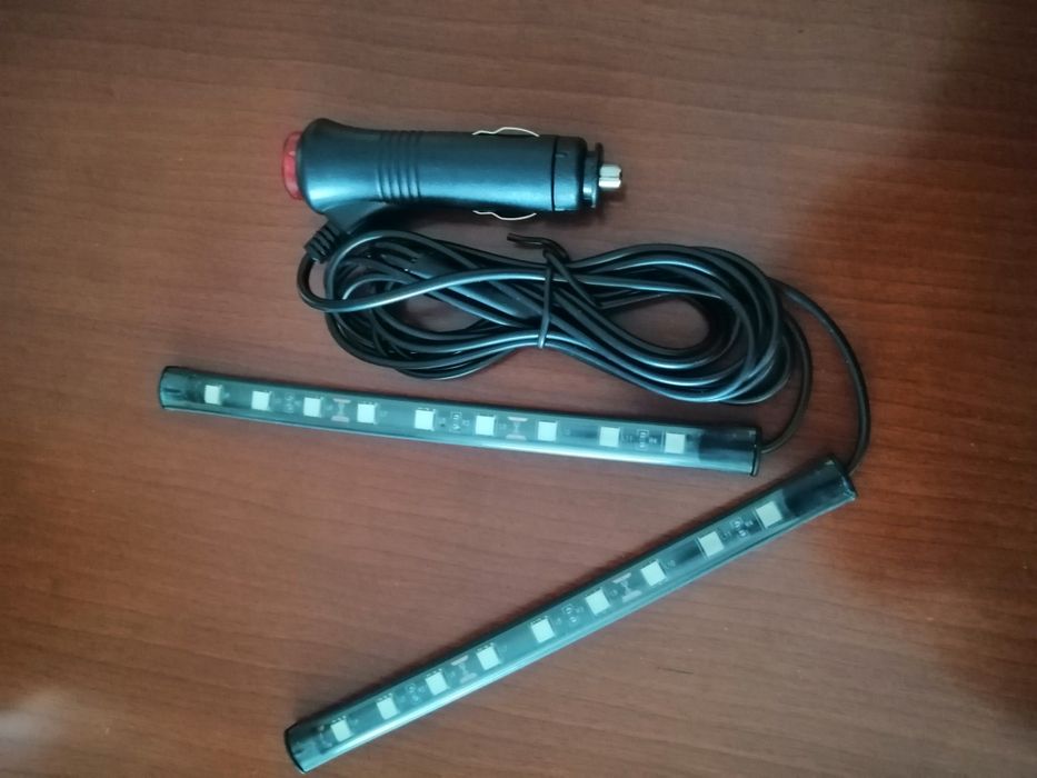 Luzes led para interior do automóvel