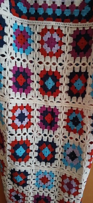 Casaco de crochet Natura, com etiqueta