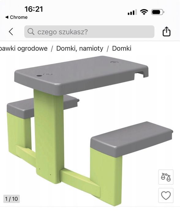 Stoliczek do domku Smoby
