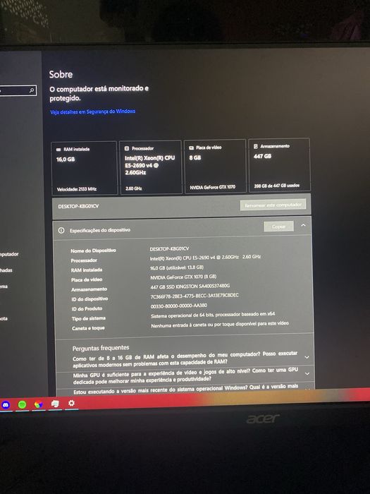 Gaming PC with setup439596493790914564