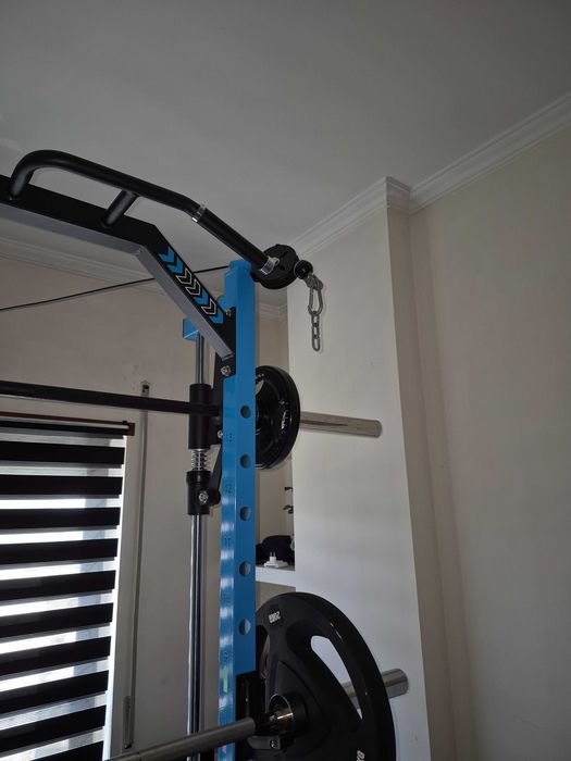 Multipower Rack Smith 500 e Barra olímpica