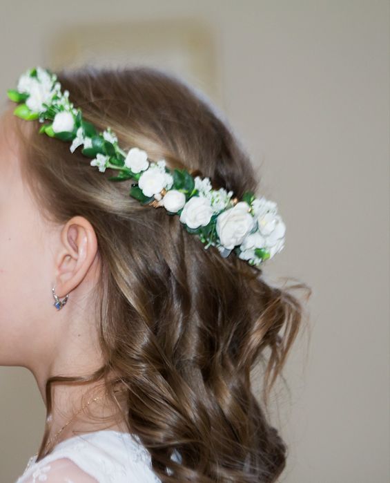 Suknia komunijna r.134