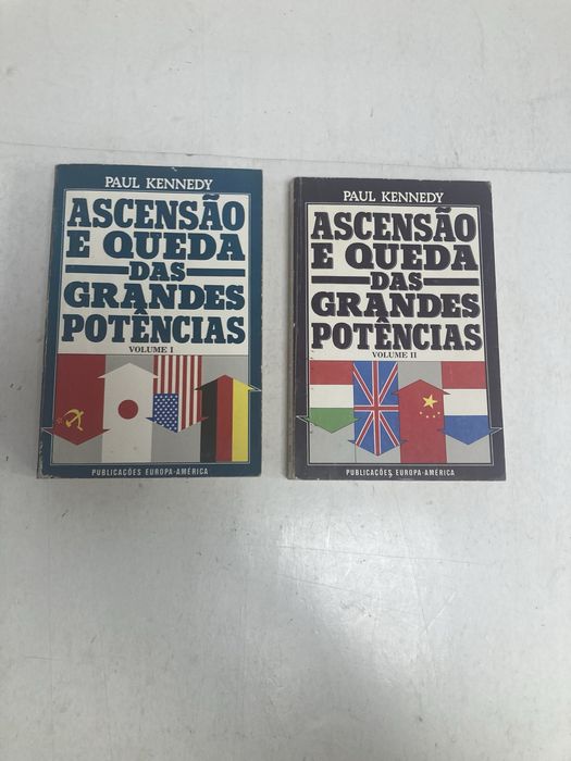 2 Livros A Ascensão e Queda das Grandes Potências, Vol. I e II