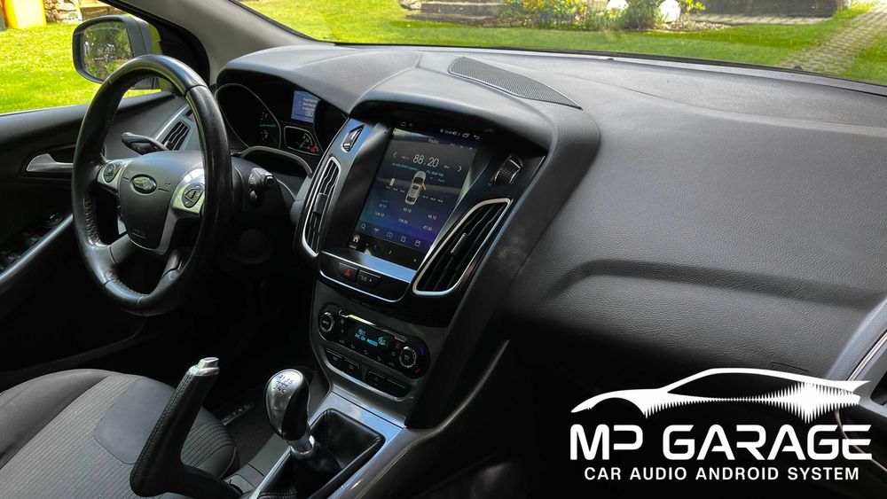 Ford Focus MK3 2011 - 2018 Nawigacja Android Tesla CarPlay/AA LTE Qled