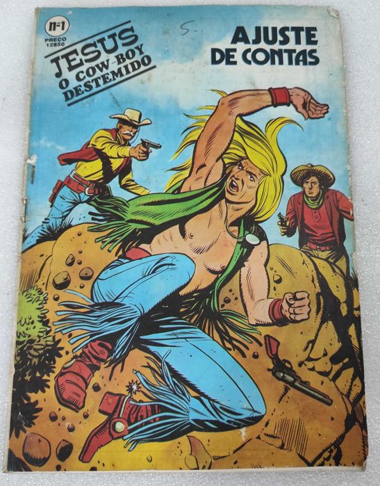 Raro Banda desenhada Jesus, O Cowboy Destemido , nº 1