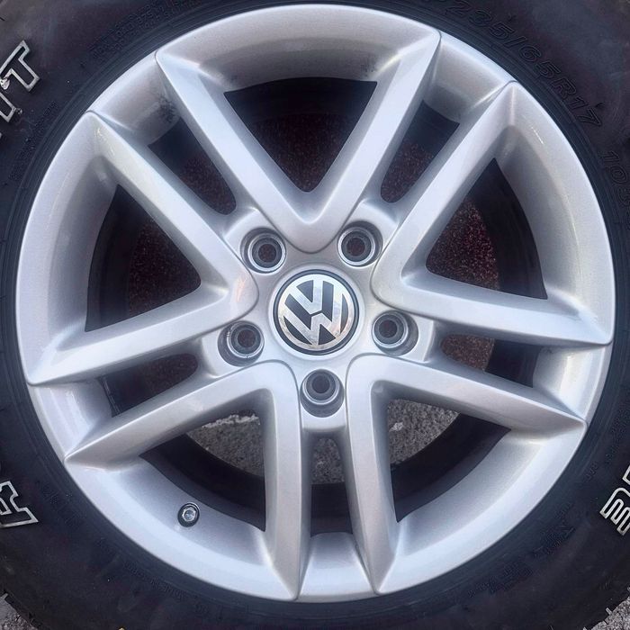 Диски з резиною R17 5*130 VW touareg