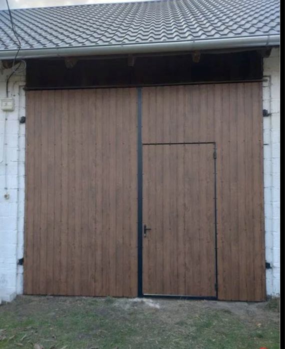 Wykonam bramy garazowe.