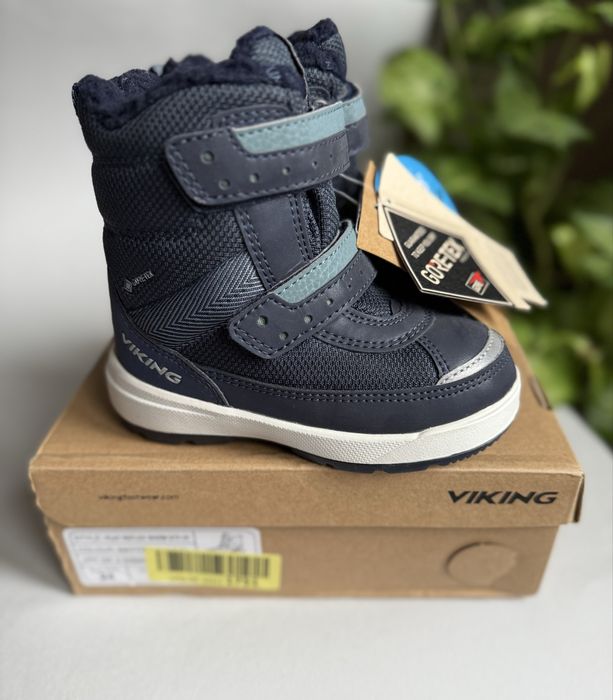 зимові чоботи 24р. 16,2см Viking Play Reflex Warm GTX 2V Blue