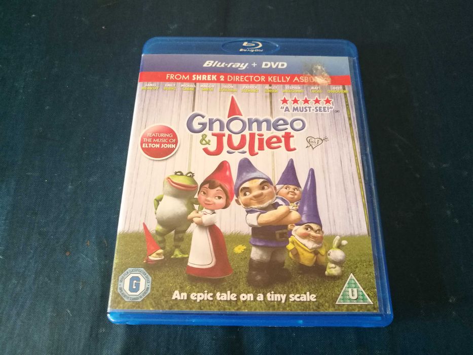 GNOMEO & JULIET BLU-RAY + DVD