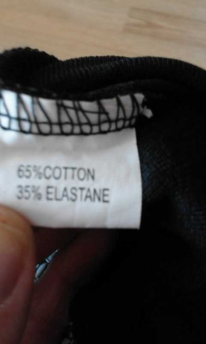 sukienka pepitka w kratkę 38 na szelki