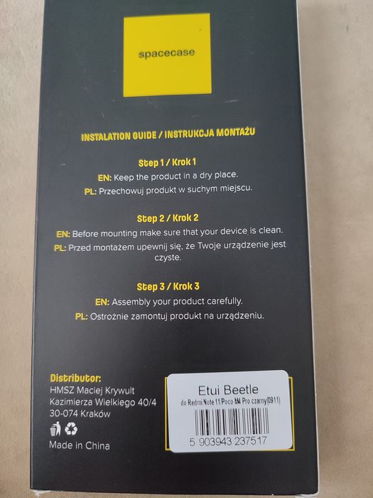 Etui pancerne do Redmi note 11/poco M4 pro